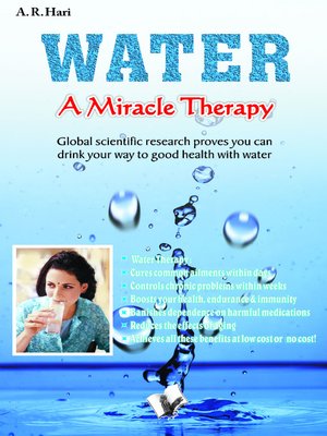 cover image of Water - A Miracle Therapy